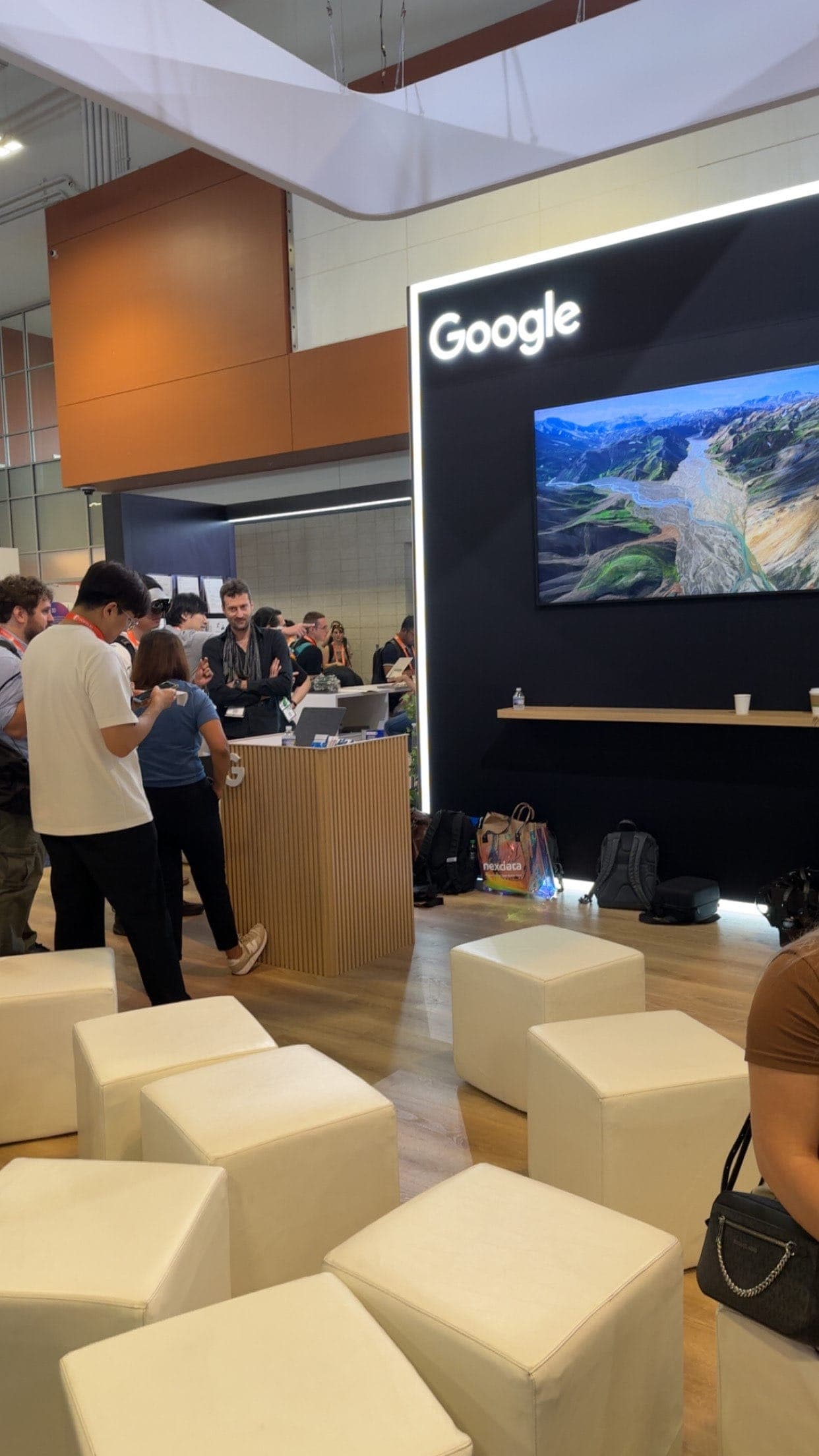 Google DeepMind booth at CVPR 2025